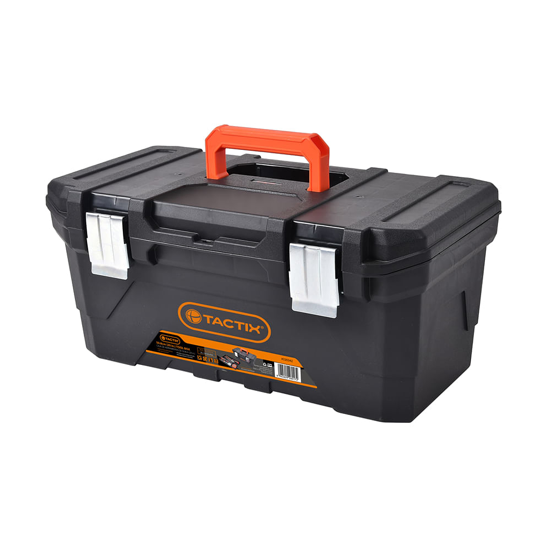 Caja Herramientas Plastica con Bandeja 320342 Tactix 1