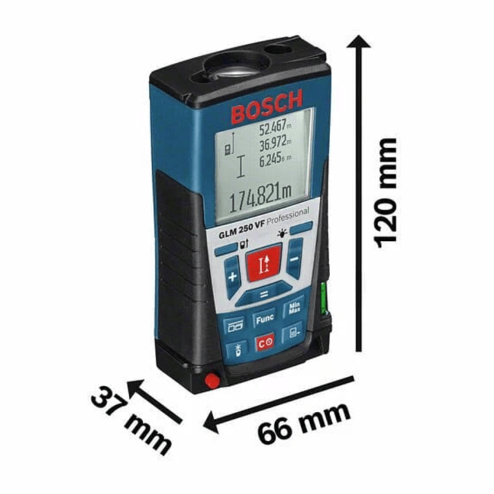 Medidor De Distancia GLM 250 Bosch 1