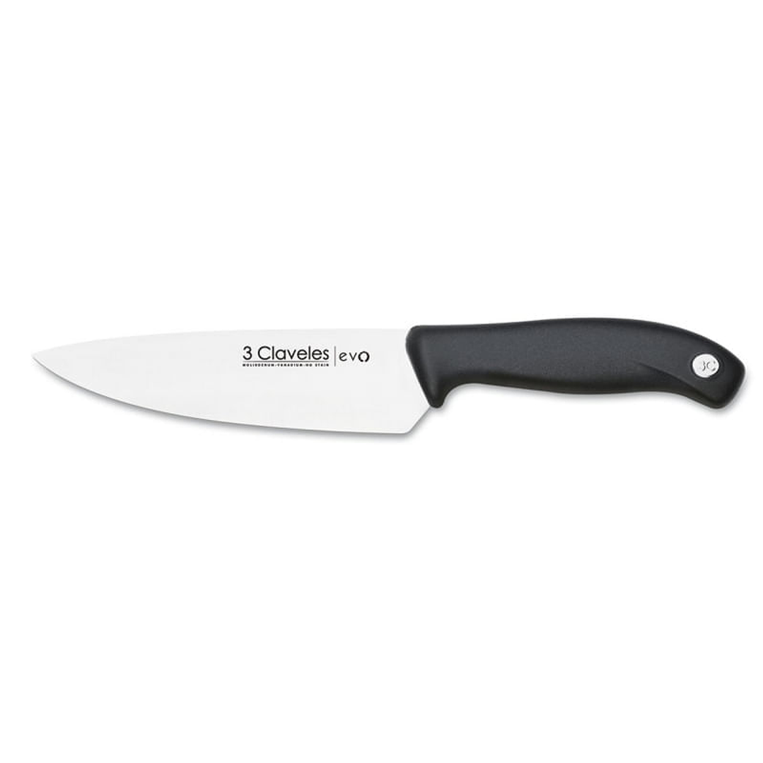 Cuchillo Cocinero Evo Inox. 15cm #1355 3 Claveles 1