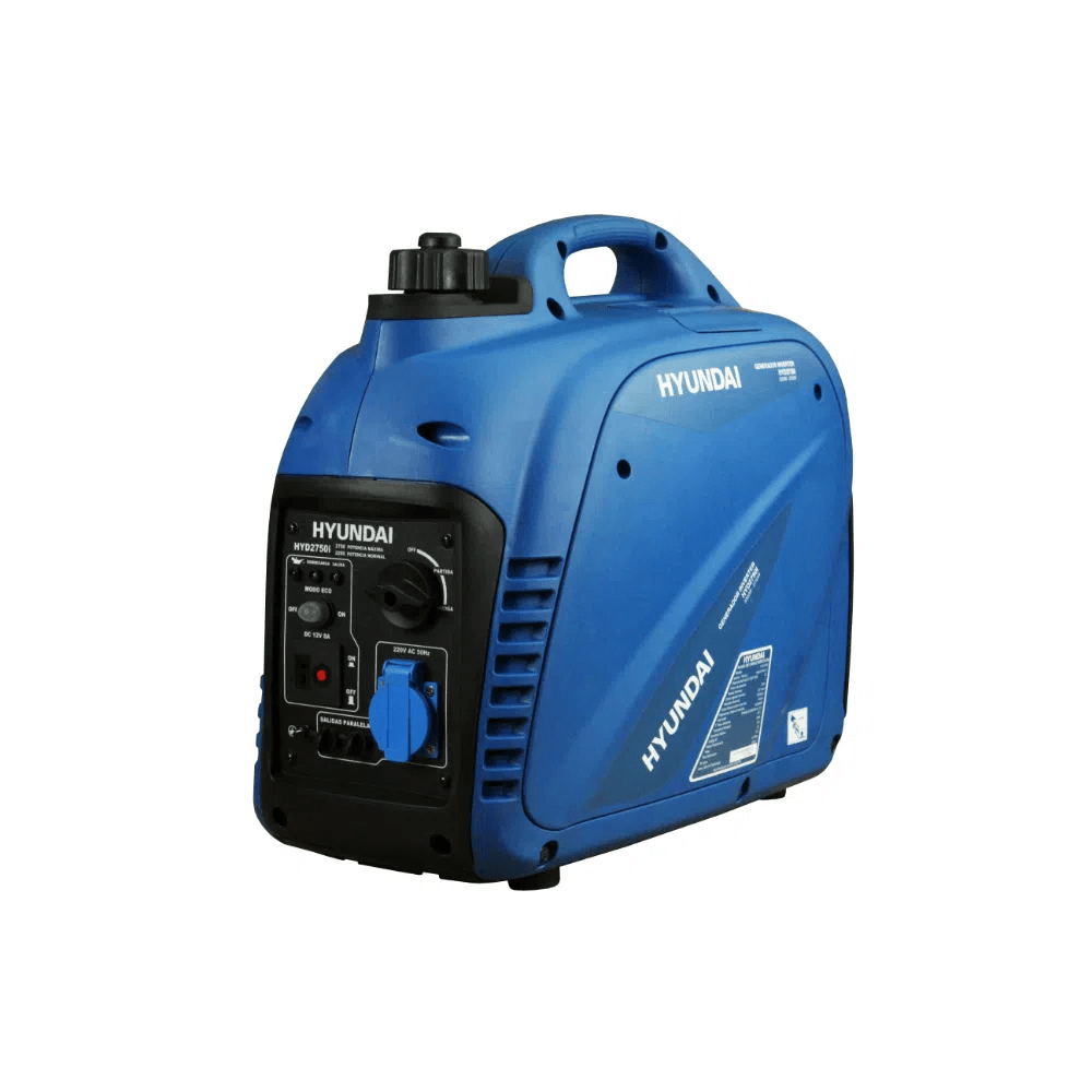 Generador Inverter Digital a Gasolina con Partida manual 2,2/2,75 kw 82HYD2750I Hyundai