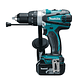 Taladro Atornillador Percutor DHP458RFE Inalámbrico 18V Max. Torque 84 N.m + 2 Baterías 3 Ah + Cargador Makita - Miniatura 1