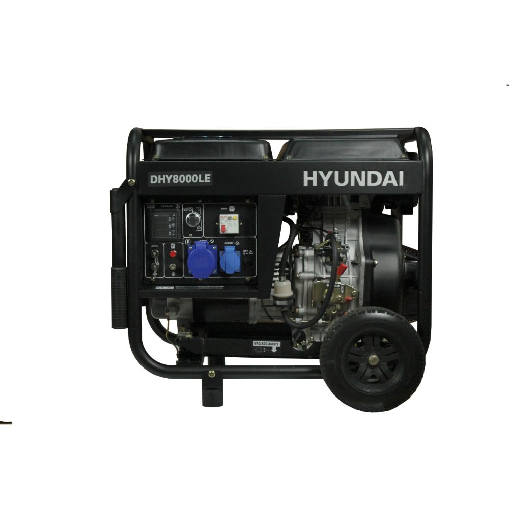 Generador Diesel Partida Electrica 6.5 Kva 78DHY8000LE Hyundai