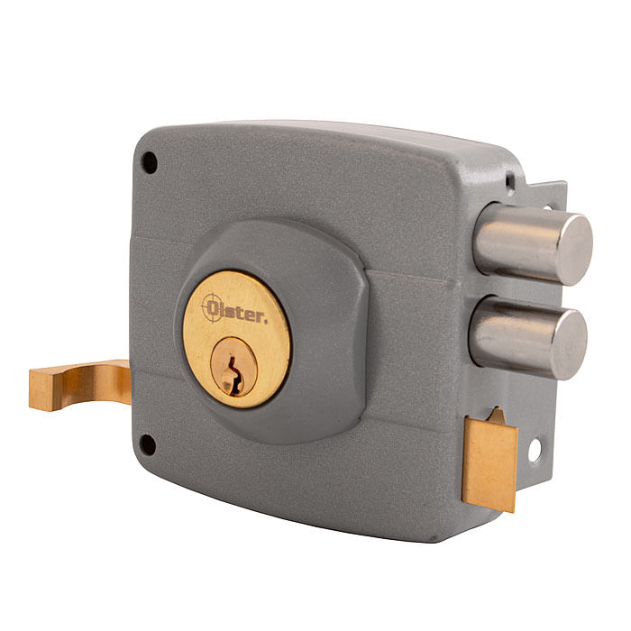 Cerradura sobreponer Oister 110 Gris Grafito CEP0001469