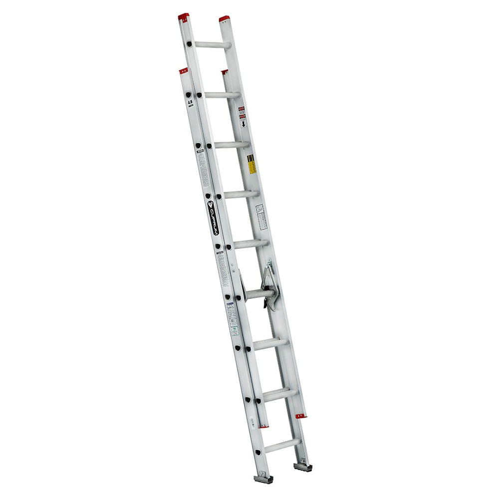 Escalera Telescopica de Extension De Aluminio 16 Peld - 150 Kg 494-16 Cuprum