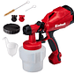 Pistola de Pintura 1 Litro 500 Watts TC-SY 500S Einhell Rojo - Miniatura 1