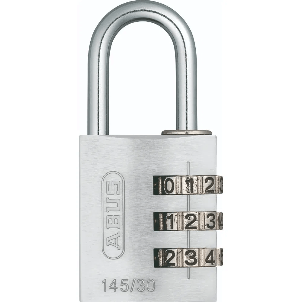 candado aluminio 145/30  clave blis ABUS