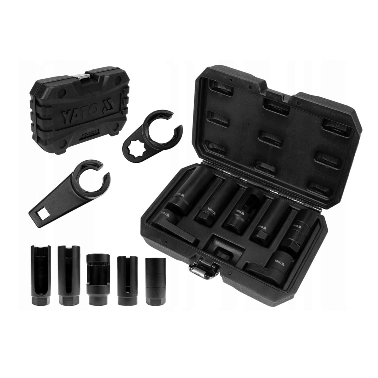 Juego Dados P/ Inyector Diesel 7 Piezas YT-1751 Yato