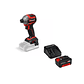Atornillador de Impacto Inalámbrico 18V + Batería 4.0Ah y Cargador – Einhell TP-CI 18/250 Li BL Power X-Change - Miniatura 1