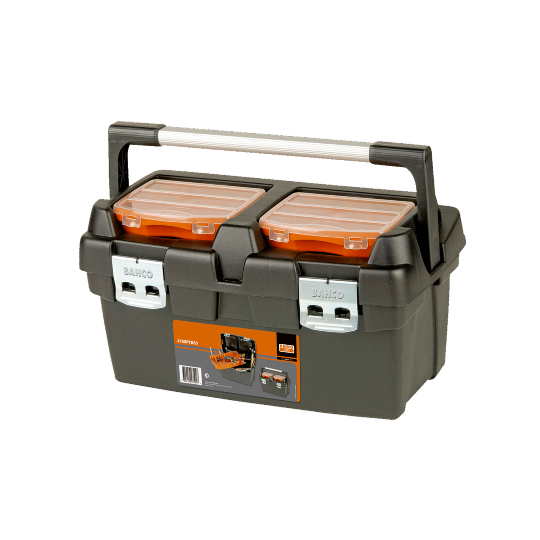 Caja Baúl Plástica Bahco 4750PTB50 con Manilla Reforzada 1