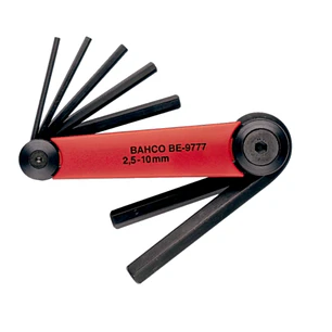 Juego de Llaves Hexagonales Largas Bahco BE-9777 7 Piezas