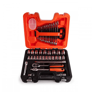 Bahco S400 Maleta Dados 1/2″ 40 Piezas – Set Profesional 40 Pzs