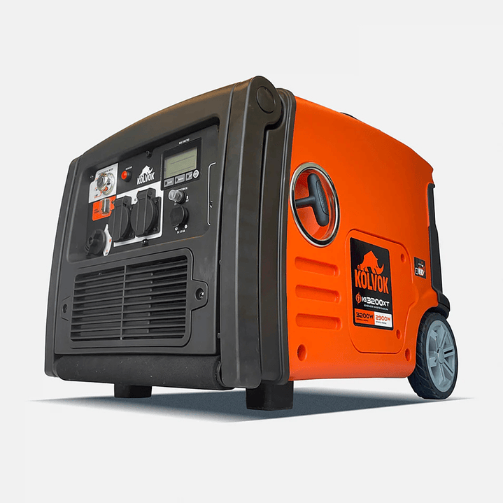 Generador Eléctrico Gasolina Inverter 3.2 kVA KOLVOK IG3200XT 220V con Control Remoto 1