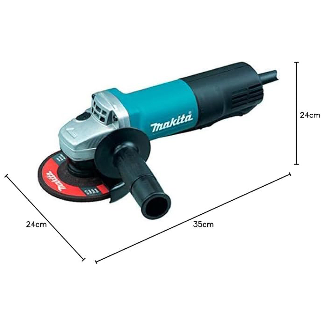 Esmeril Angular 4 1-2 (115 Mm.) 840 W. 9557HPYG Makita 3