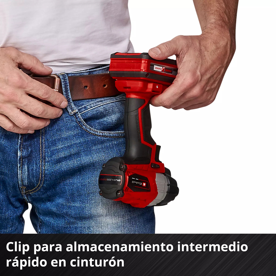 Atornillador De Impacto Inalámbrico Brushless 180 Nm Einhell 5