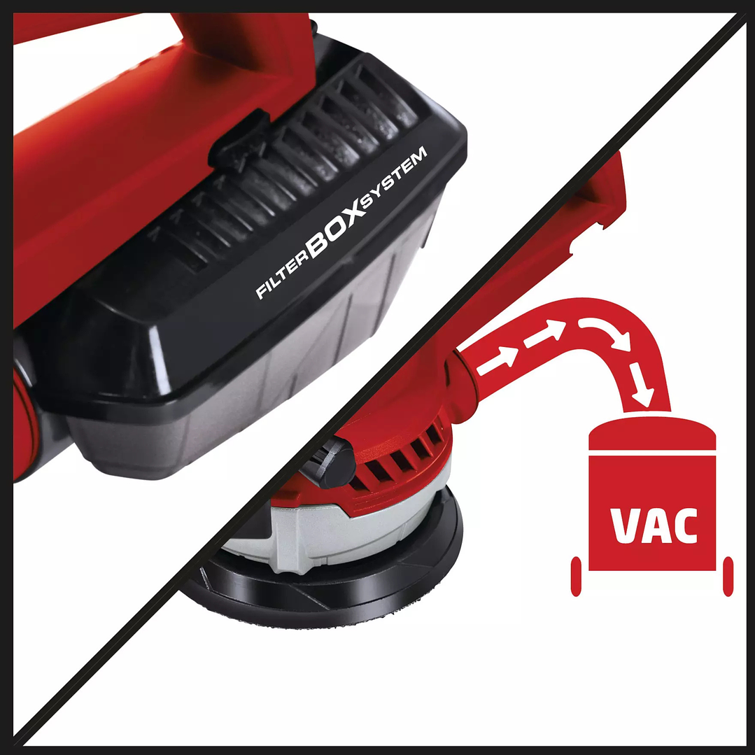 Lijadora Excéntrica 5'' 400 Watts TE-RS 40 Einhell 4