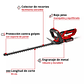 Cortasetos Inalámbrico 18V 2,5 Ah GE-CH 1855/1 Li Kit (1x2,5 Ah) Einhell - Miniatura 2