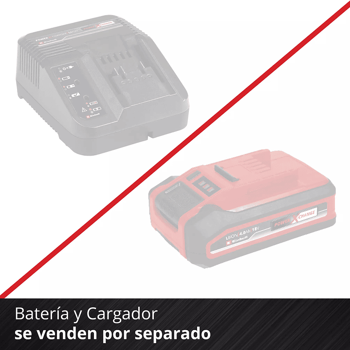Llave de Impacto Inalámbrica 18V 0-2100 Min-1 400 Nm Toma 1/2'' IMPAXXO 18/400 Einhell 2