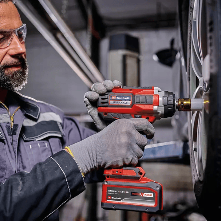 Llave de Impacto Inalámbrica 18V 0-2100 Min-1 400 Nm Toma 1/2'' IMPAXXO 18/400 Einhell 6