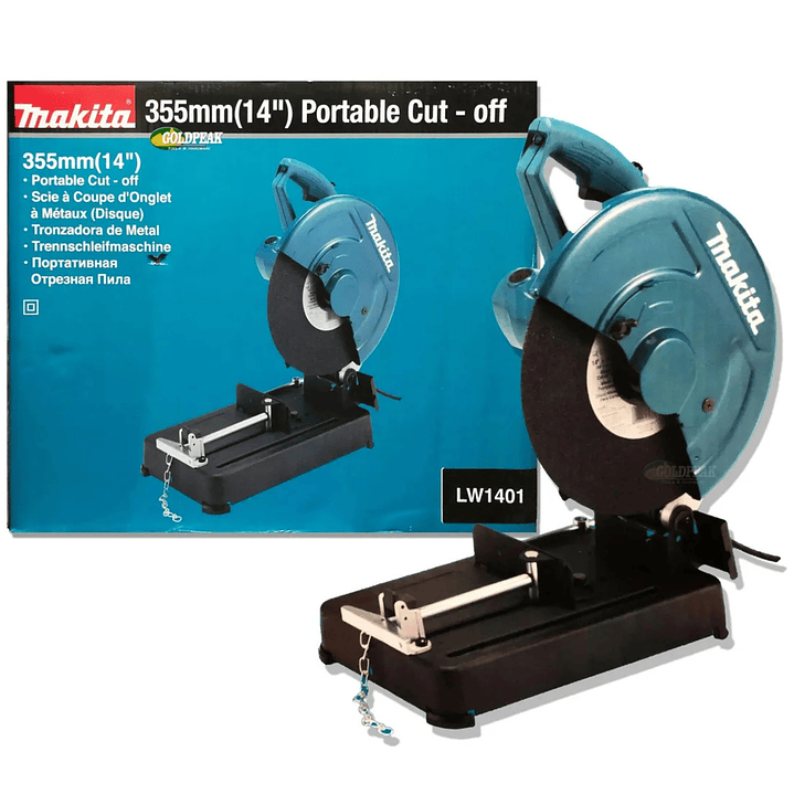 Tronzadora Portatil 350mm 14''' LW1401 Makita 3