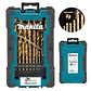 Set Brocas Hss 19 Piezas B-67795 Makita - Miniatura 4