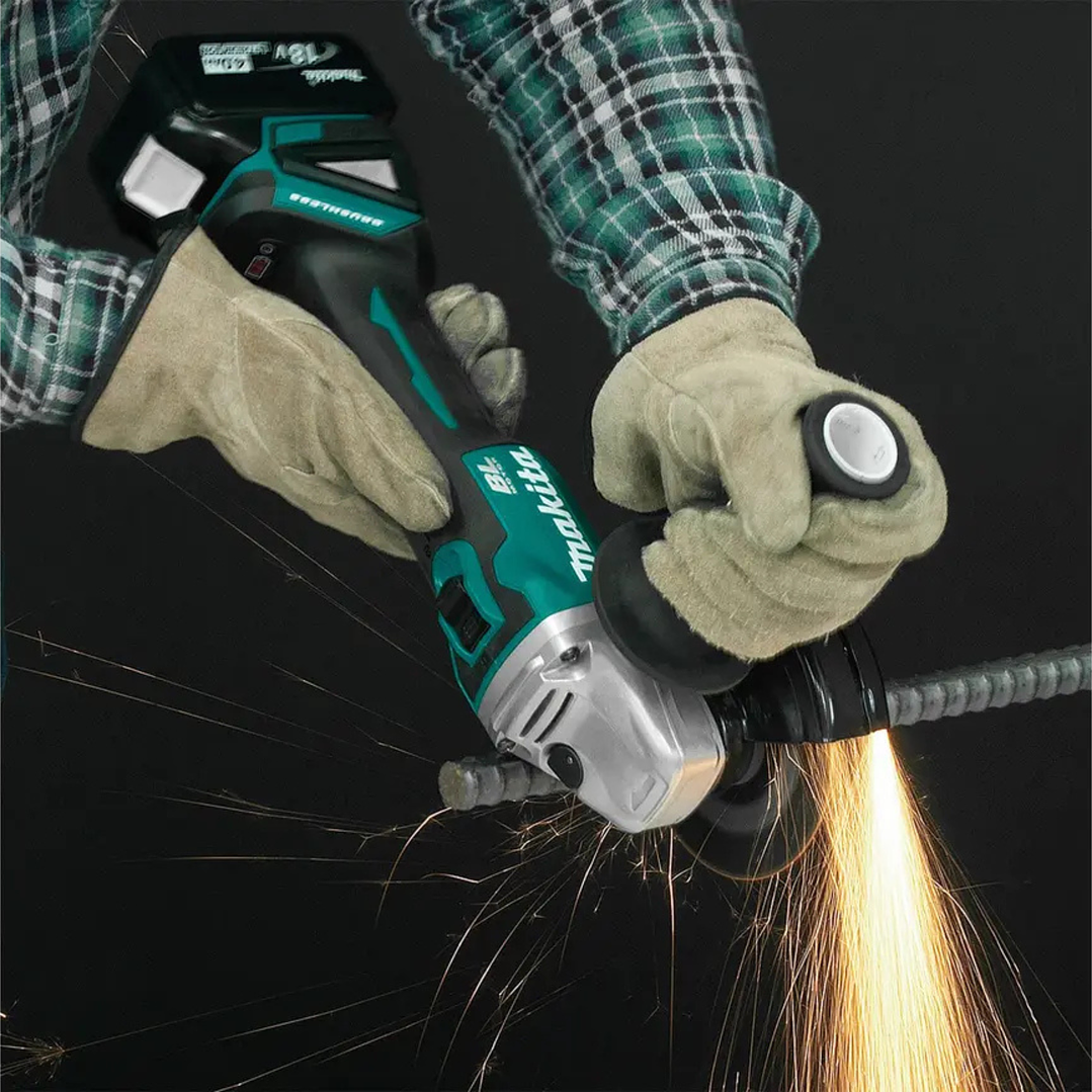 Esmeril Angular Inalámbrico 4.1/2'' 18v DGA456RTE Makita 3
