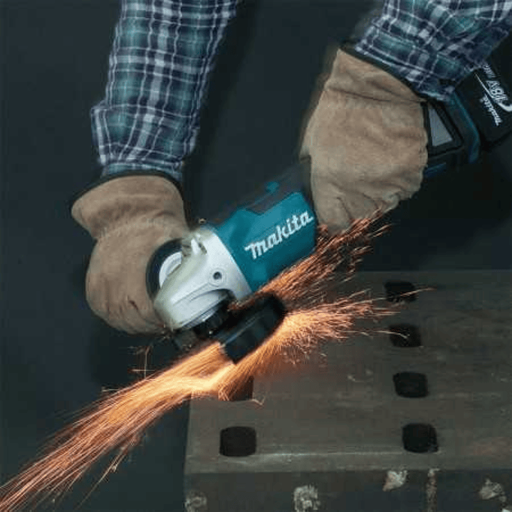 Esmeril Angular Inalámbrico 4.1/2'' 18v DGA456RTE Makita 4