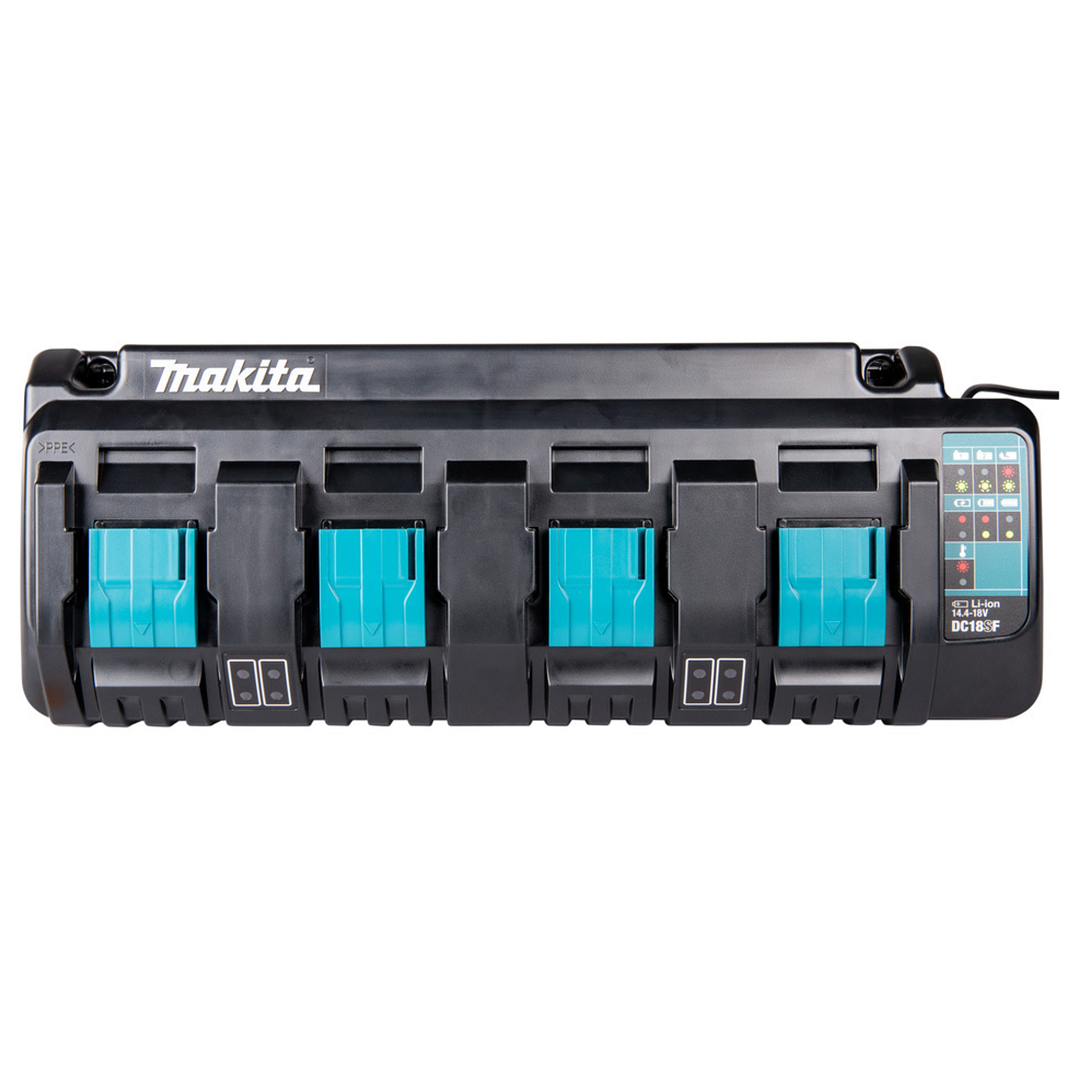 Cargador Multiple para Baterias DC18SF Makita 2