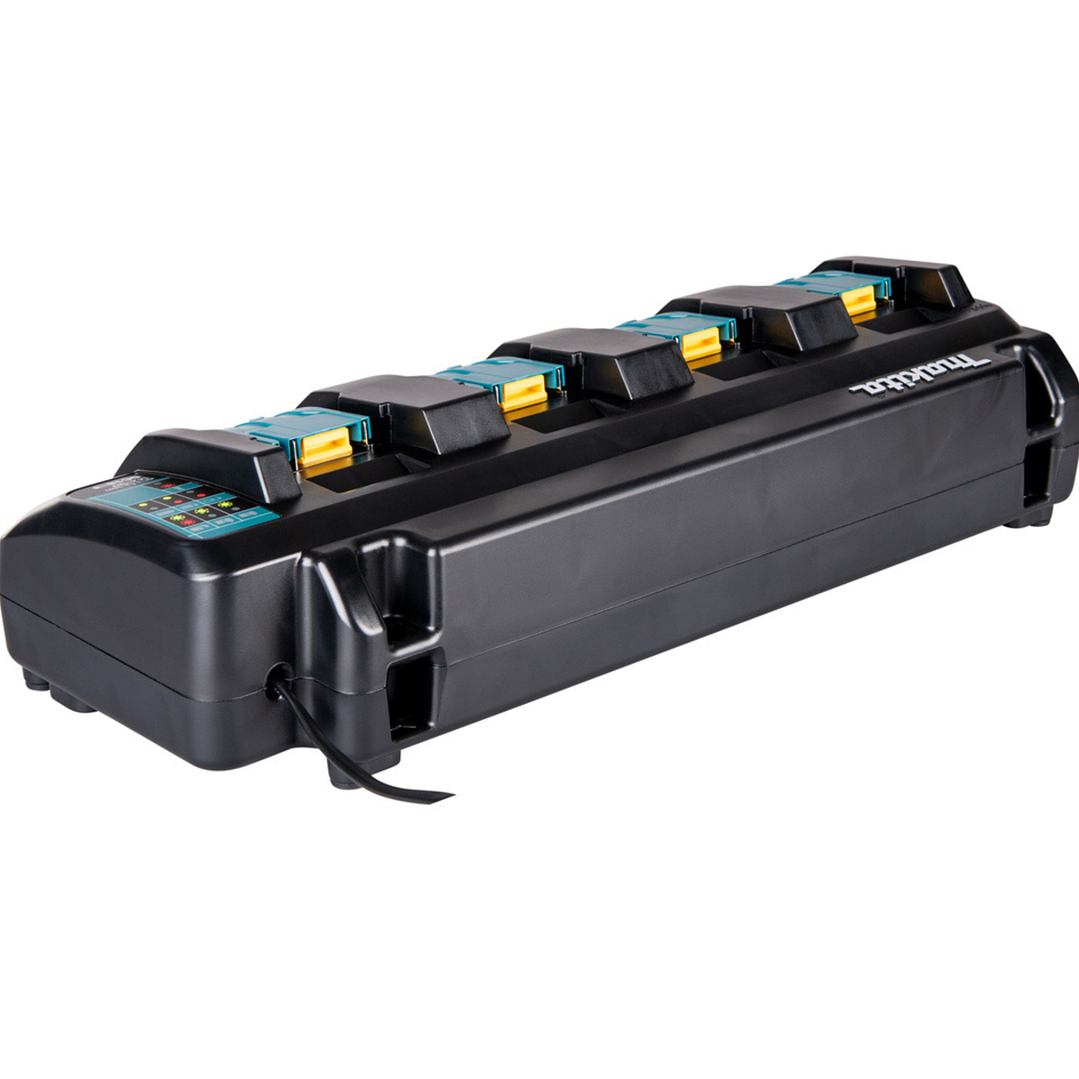 Cargador Multiple para Baterias DC18SF Makita 4