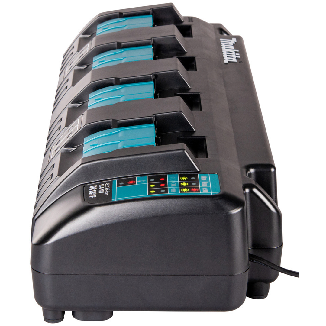 Cargador Multiple para Baterias DC18SF Makita 5