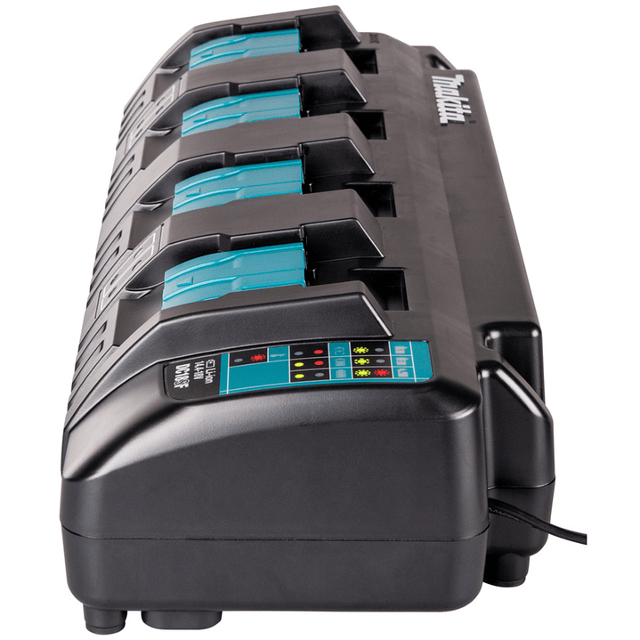 Cargador Multiple para Baterias DC18SF Makita 5