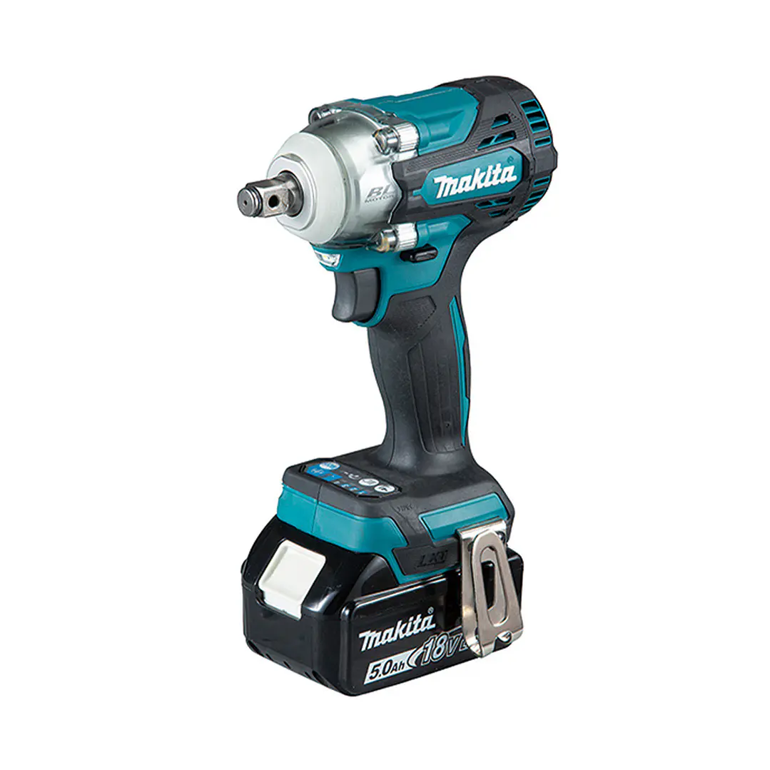 Llave de Impacto Inalámbrica 18V Batería + Cargador + Makpac DTW300RTJ Makita 2