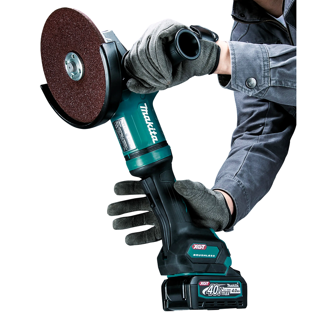 Esmeril Angular 180mm 40v + 2 Baterías + Cargador + Makpac Ga037gm201 Makita 2