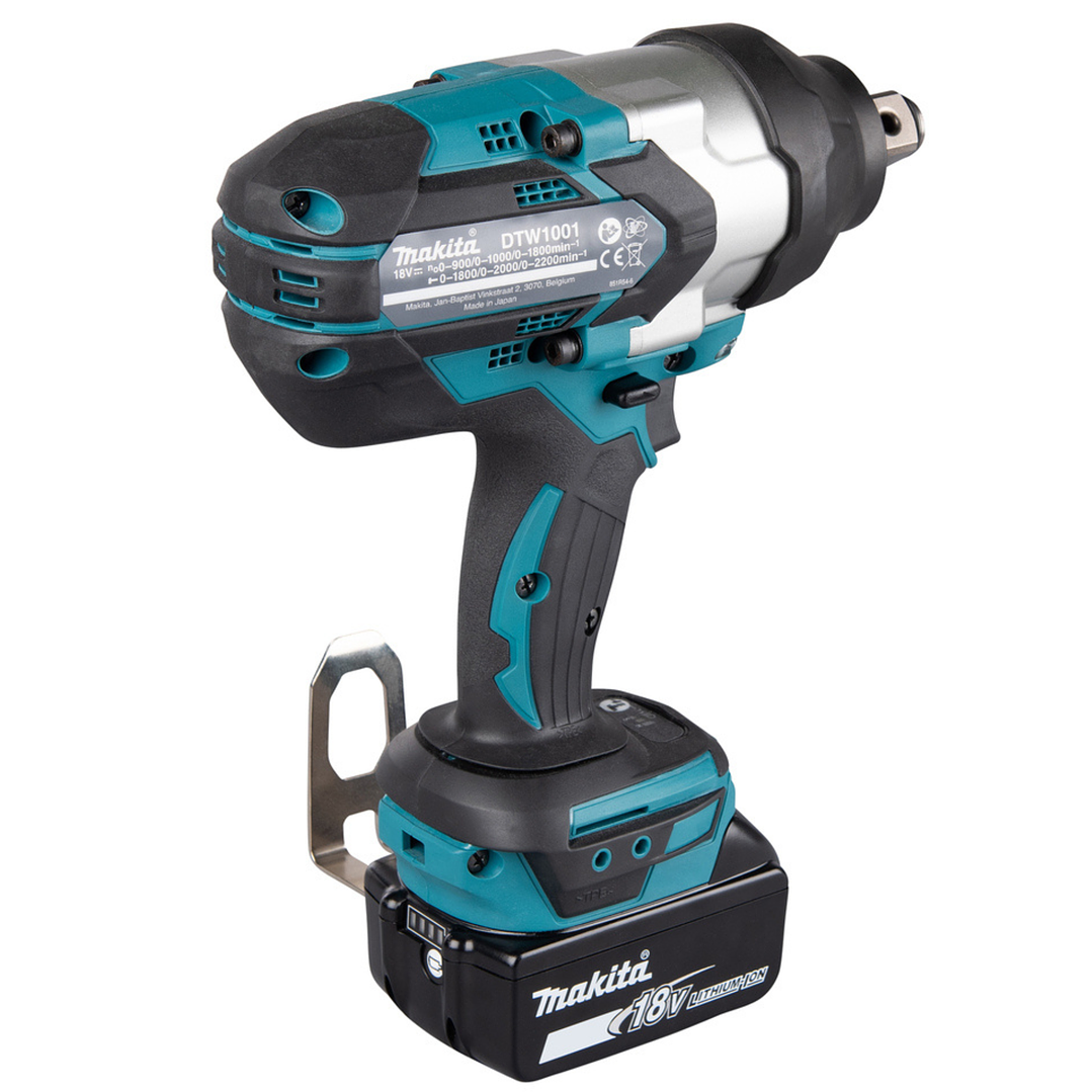 Llave de Impacto con Cargador 3/4'' 18v DTW1001RTJ Makita 3