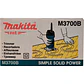 Fresadora M3700B Mt 1/4'' 530W Makita - Miniatura 5