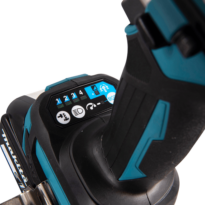 Llave de Impacto Inalámbrica 170mm 18V + 2 Baterías + Cargador DTW700RTJ Makita 4