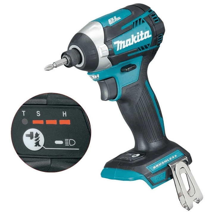 Atornillador de Impacto Inalámbrico 18v Dtd154z Makita 3
