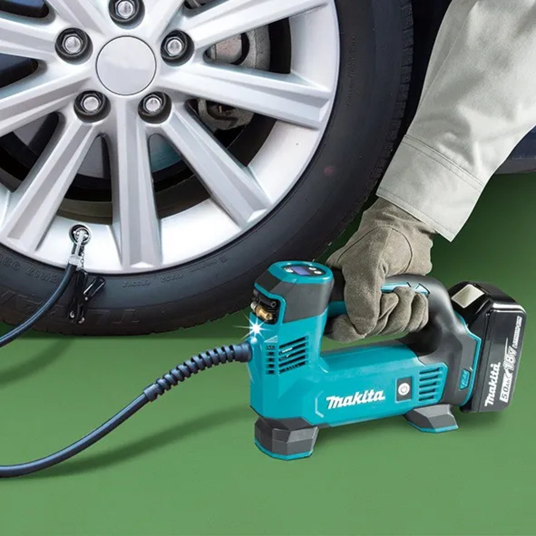 Inflador Inalámbrico Sin batería 18v DMP180Z Makita 4