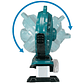 Ventilador Inalámbrico 18V Lxt 3 Velocidades Dcf301Z Makita - Miniatura 3