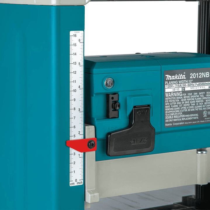 Cepillo de Banco 305 mm. 1.650 W 2012NB Makita 4