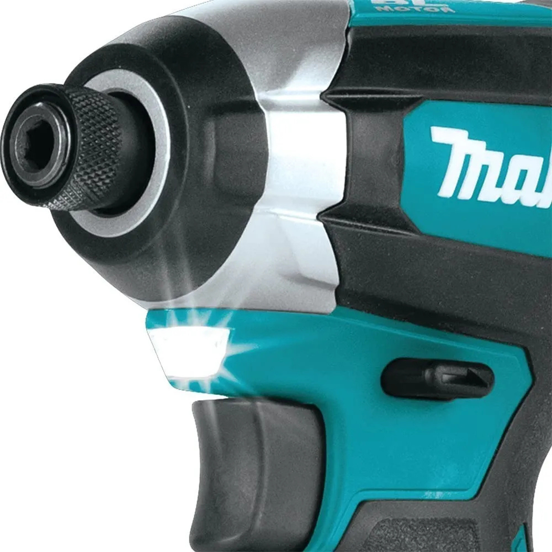 Atornillador de Impacto Inalámbrico 18V Sin batería DTD153Z Makita 5