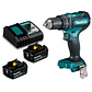 Taladro Atornillador Inalámbrico 18V DDF485RFE Max. Torque 50 N.m + 2 Baterías 3Ah + Cargador Makita - Miniatura 3