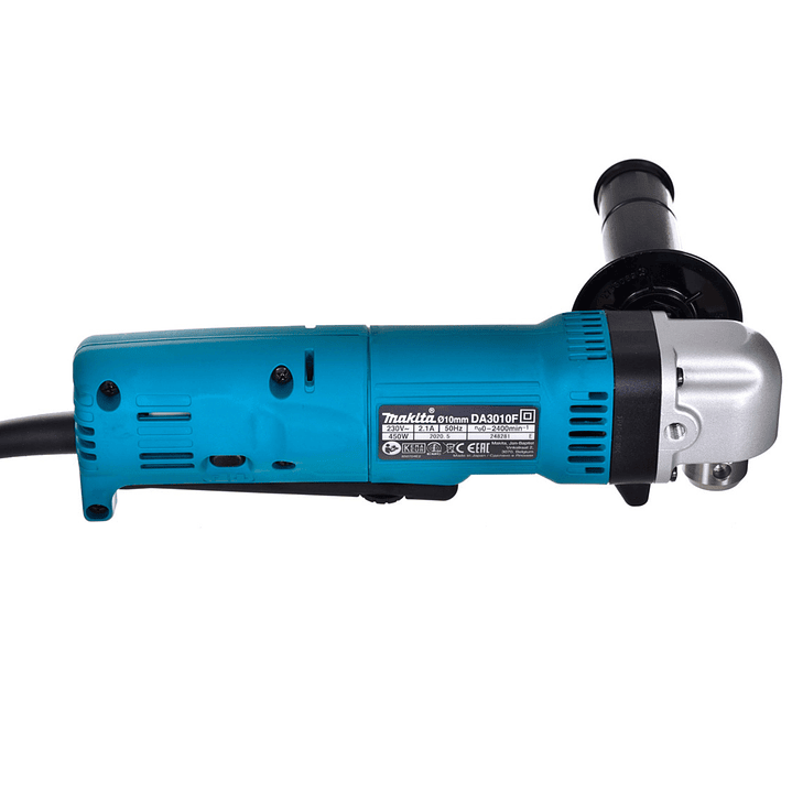 Taladro Angular DA3010F de 10 mm. Potencia 450 W. 0-2.400 Rpm. Reversible Makita 2