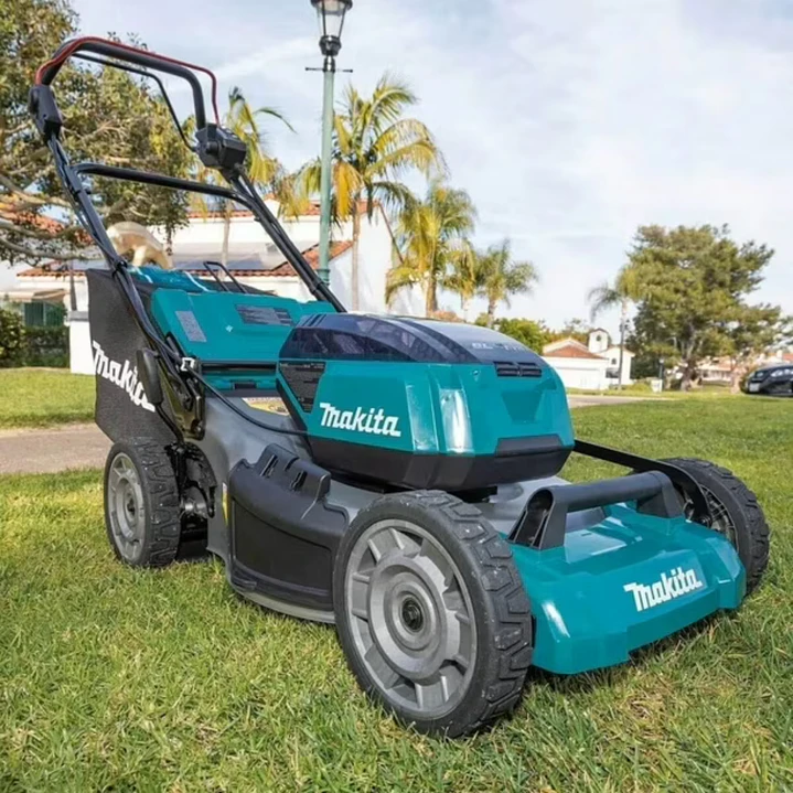 Cortacésped Autopropulsada 21/18V x2/BL1850B x4/DC18RD x1/deck Acero Makita 3
