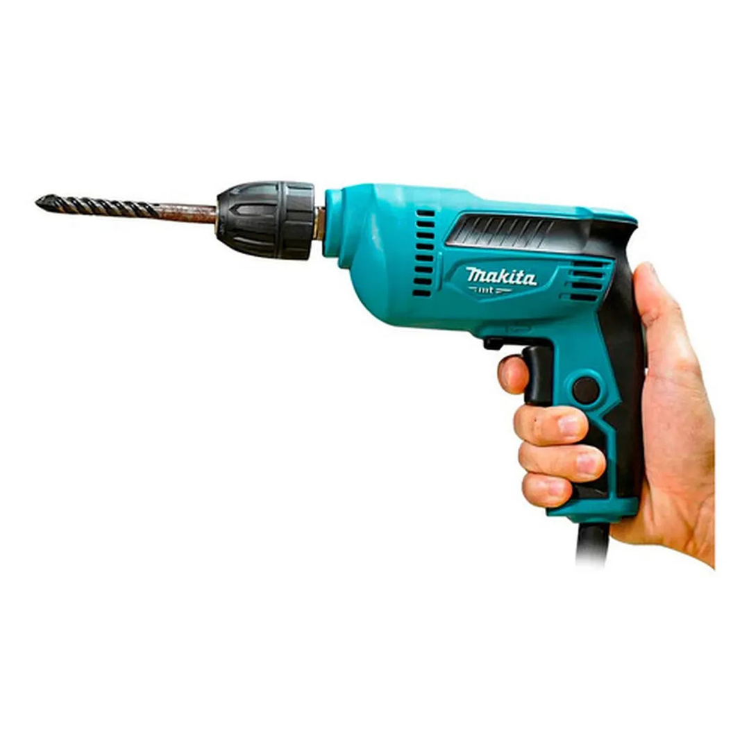 Taladro Rotación M6002B de 10 mm Potencia. 450 W. 0 - 3.000 Rpm. Mandril De Cierre Rapido Makita 3
