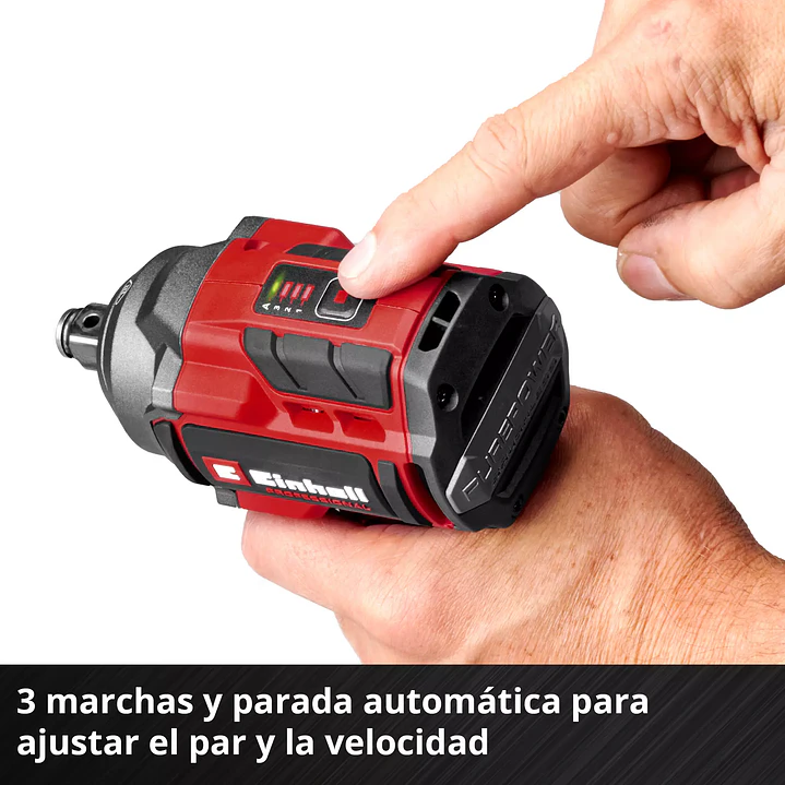 Llave de Impacto Inalámbrica Einhell TP-CW 18/350-C Li BL + Starter Kit 18V 4,0Ah Brushless 7