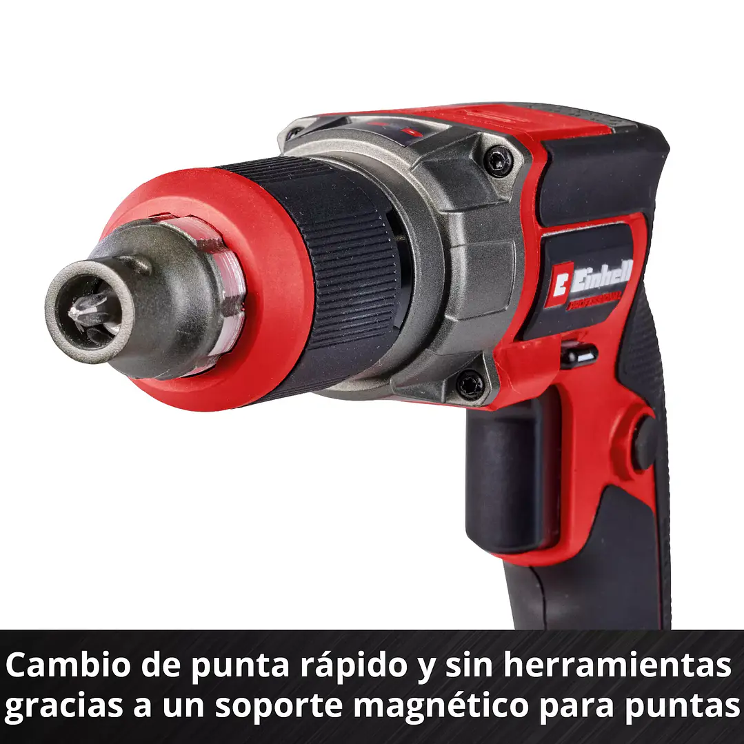 Destornillador inalámbrico panelero TP-DY 18 Li BL Einhell + Starter Kit 18V 4,0Ah 7