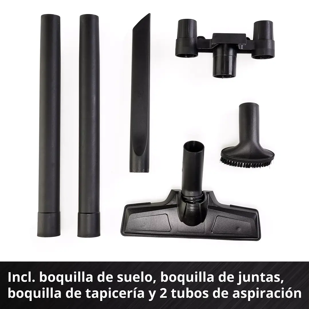 Aspiradora inalámbrica TE-HV 18/06 Li Einhell + Starter Kit 18V 2,5Ah  5