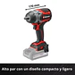 Llave de impacto inalámbrico TP-CW 18/750-C Li BL Einhell + Starter Kit 18V 2,5Ah - Miniatura 8