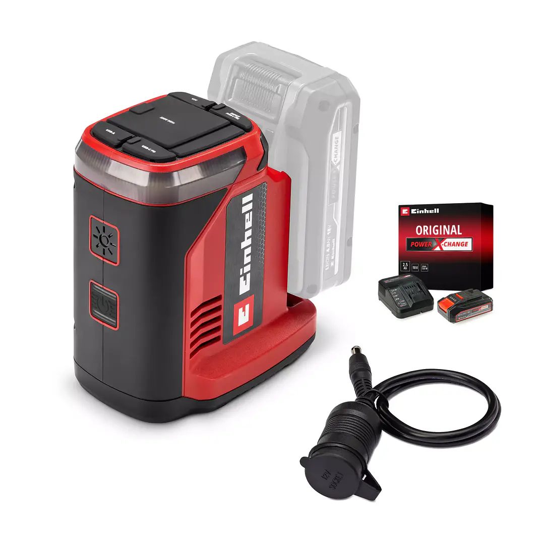Estación de Energía Inalámbrica Einhell TE-ES 18/150/1 Li-C + Starter Kit 18V 2,5Ah 1