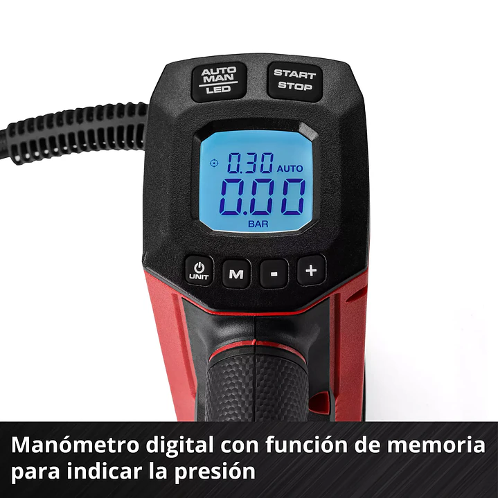Compresor de Aire Inalámbrico Einhell CE-CC 18/23 D Li + Starter Kit Baterí­a 18V De 2.5Ah + Cargador  6